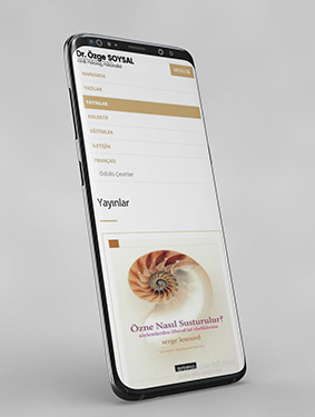 Dr.Özge Soysal Responsive Uyumlu Web Sayfası